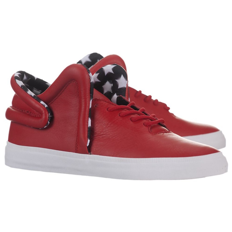 Tenis Supra Falcon Hombre Rojos | FACZR0871