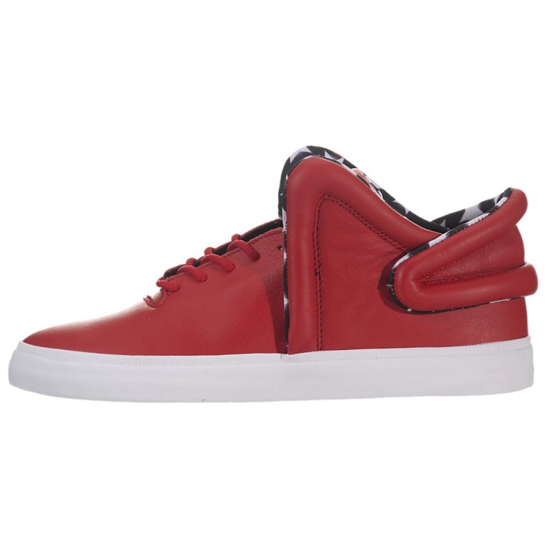 Tenis Supra Falcon Hombre Rojos | FACZR0871